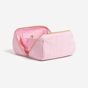 Stoney Clover Lane lay flat bag in flamingo terry pink